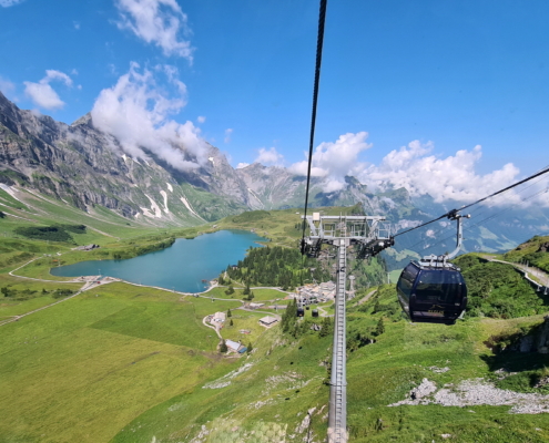 Seilbahn zum Titlis (3020 m), Engelberg, Schweiz