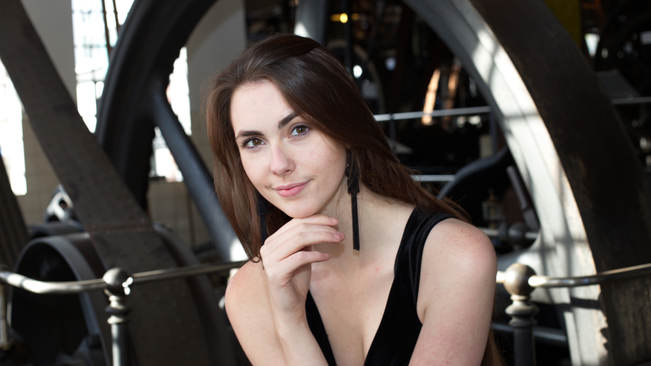 Fotoshooting im Technikmuseum Freudenberg