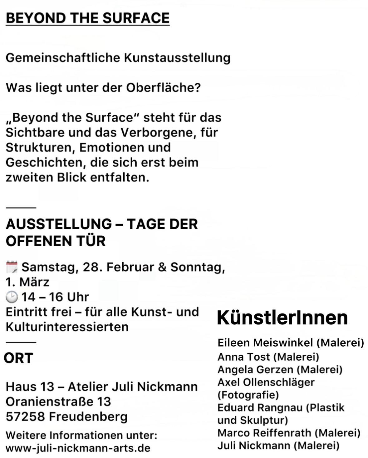 Gemeinschaftsausstellung